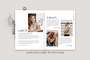 8-Page Photography Magazine Template, a Magazine Template by molly ho studio (Thumbnail 5 of 6)