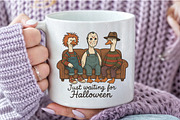 Just Waiting for Halloween Funny, an Icon by Craft Nest (Thumbnail 4 of 6)