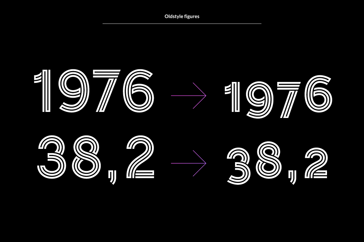 Troix - Multiline Ligature Font, a Sans Serif Font by Studio Dot by dot (Photo 4 of 9)