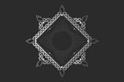 Silver Art Deco Frames Collection, a Decorative Illustration by PsychocheArt (Thumbnail 4 of 13)