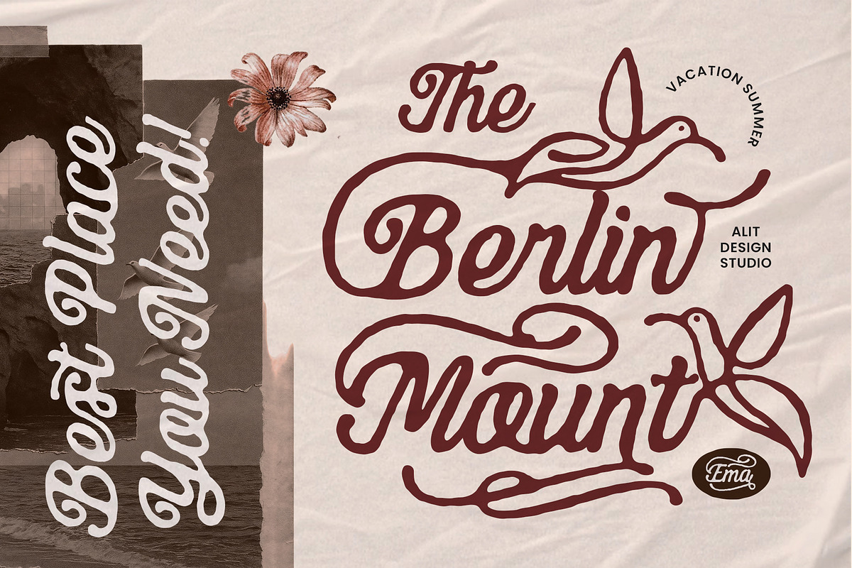 Coastal Angels Typeface, a Script Font by alit design (Photo 7 of 17)