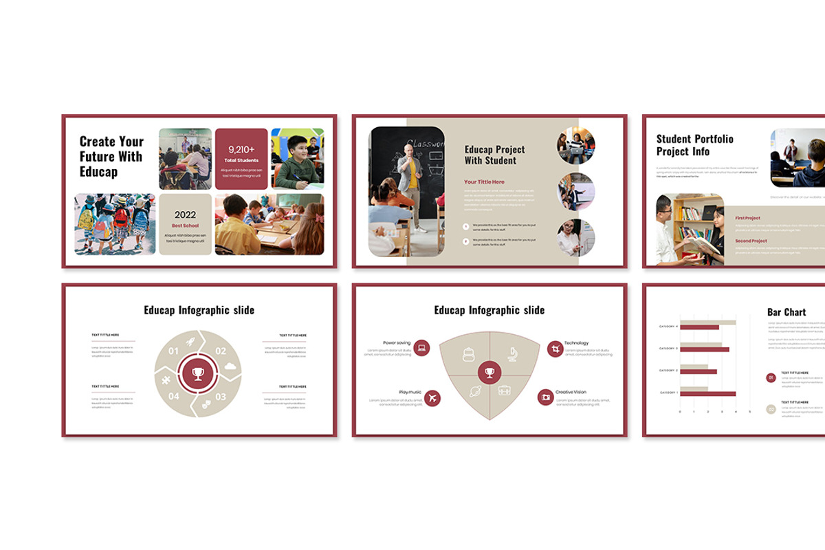 Educaption Presentation Template, a Presentation Template by Analogous Temp (Photo 4 of 5)