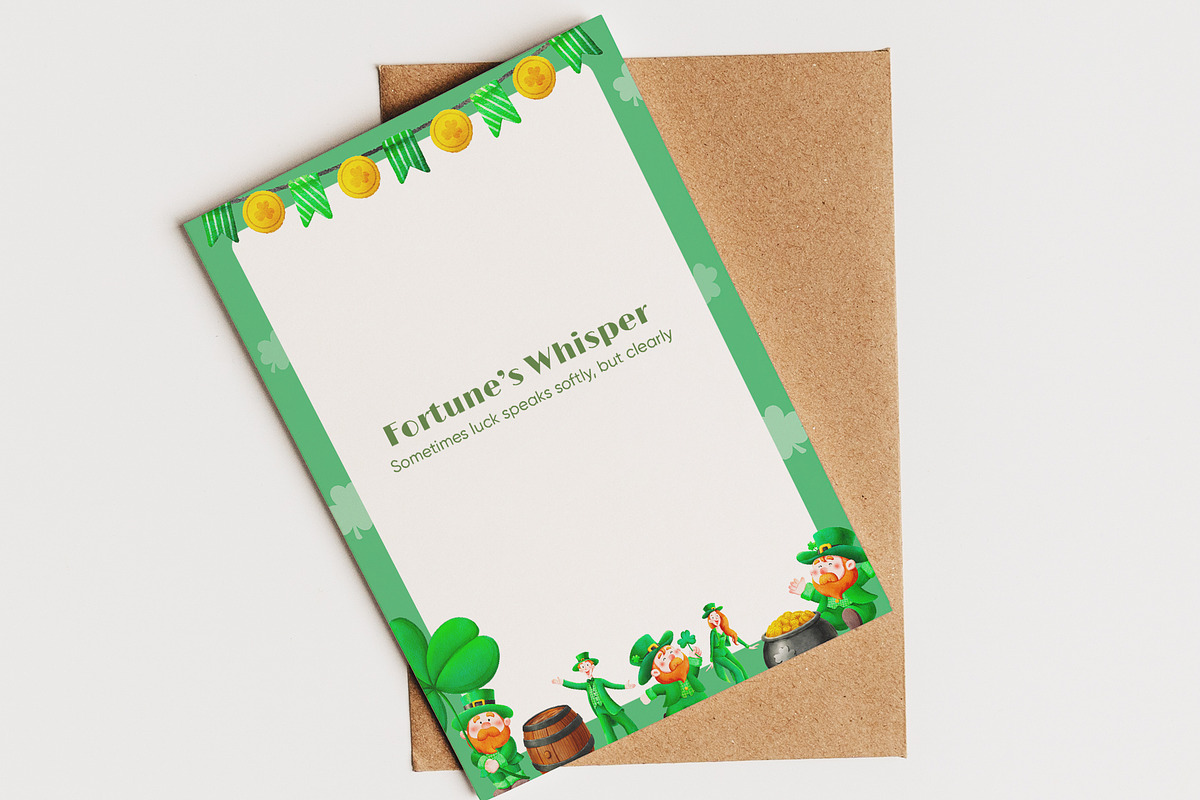 Leprechaun Parade Watercolor, a Seasonal Illustration by CreativeValuation (Photo 6 of 11)