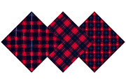 Red and Navy Plaid Patterns, a Texture Illustration by DreamPrint404 (Thumbnail 4 of 4)