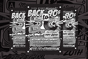 Back to 90's Music Retro, a Flyer Template by Muhamad Iqbal hidayat (Thumbnail 1 of 4)
