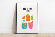 A collection of vibrant citrus, a Food Illustration by lexminci (Thumbnail 4 of 14)