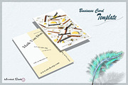 Business Card Template, a Business Card Template by Moontesk (Thumbnail 2 of 5)