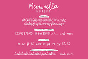 Meownella Script, a Script Font by supfonts (Thumbnail 8 of 8)