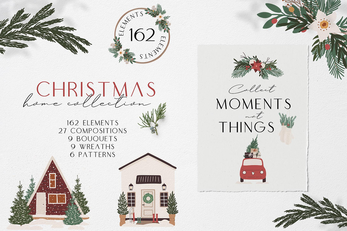 Christmas home collection, a Seasonal Illustration by Alisovna (Photo 1 of 11)