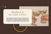 Bekind - Modern & Retro Font, a Serif Font by Pen Culture (Thumbnail 5 of 10)