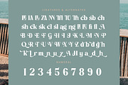 Quick Beach - Modern Retro Serif, a Serif Font by timelesstype.co (Thumbnail 19 of 20)