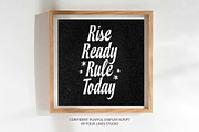 Sunday Chatt Playful Display Script, a Handwritten Font by Four Lines Std. (Thumbnail 5 of 11)