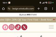 Nail Studio - Website Studio Website, a Wix Template by Kitteeh (Thumbnail 6 of 8)
