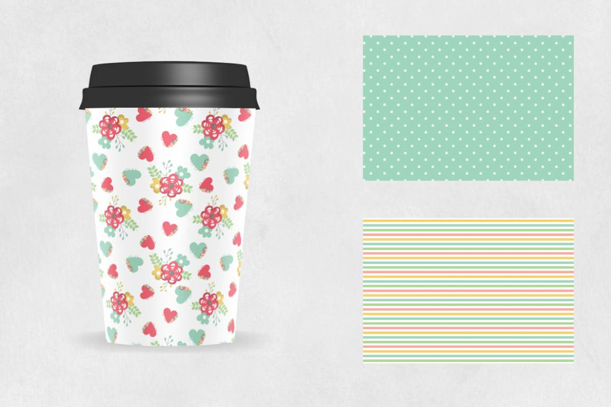 MOTHERS DAY Pattern collection, a Pattern Graphic by PrettyPatterns (Photo 2 of 5)