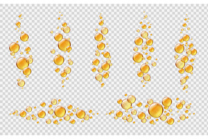 Realistic serum collagen yellow, a Healthcare Illustration by Buch&Bee
