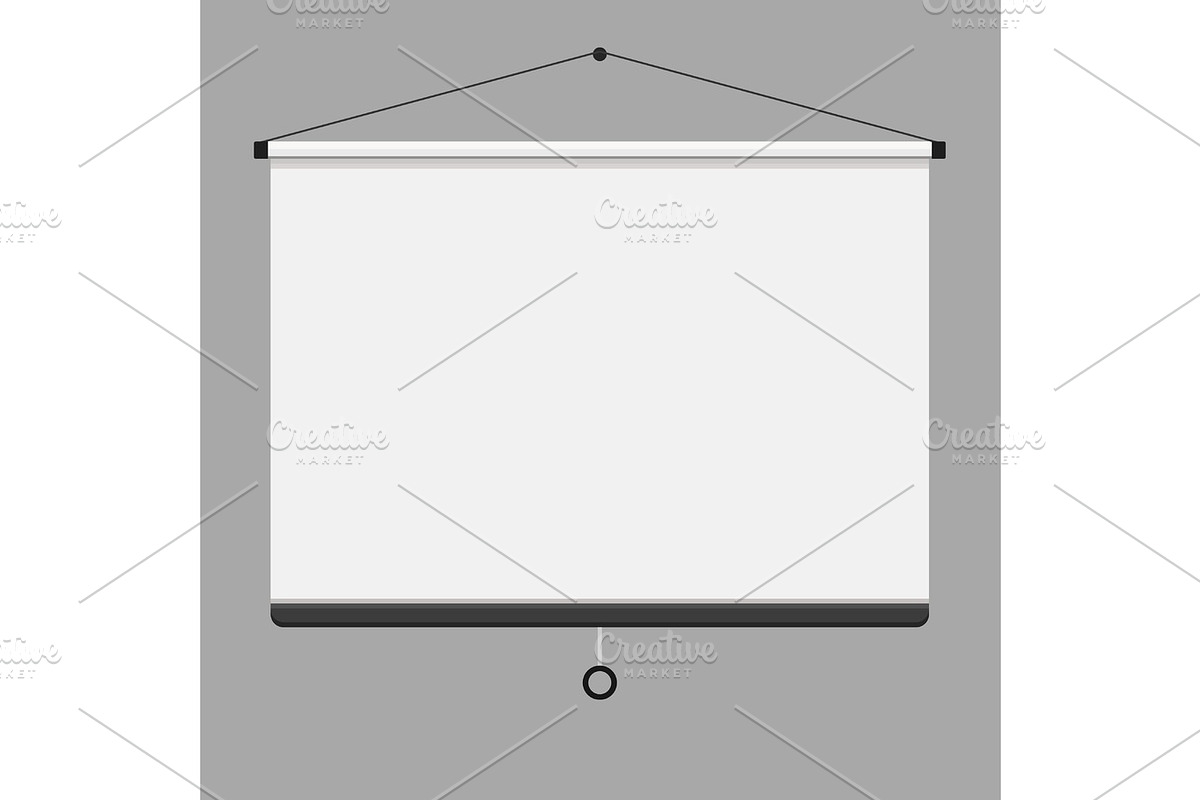 Empty Projection screen, an Object Graphic by alex.hliv