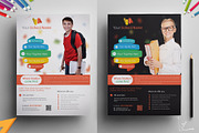 School Flyer Template, a Flyer Template by ideaz_sabbir (Thumbnail 1 of 5)