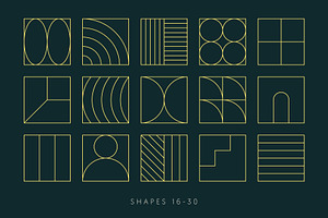 Linear Shapes - Vol.1