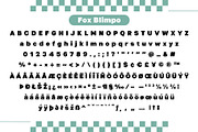 Fox Blimpo : 4 Font Styles, a Symbol Font by Fox7 By Rattana (Thumbnail 9 of 13)