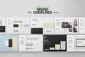 Minimalist brand guidelines