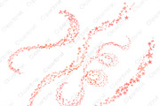 Salmon Celestial Sky Star Graphics, an Object Illustration by ClipartBrat Graphics (Thumbnail 3 of 4)