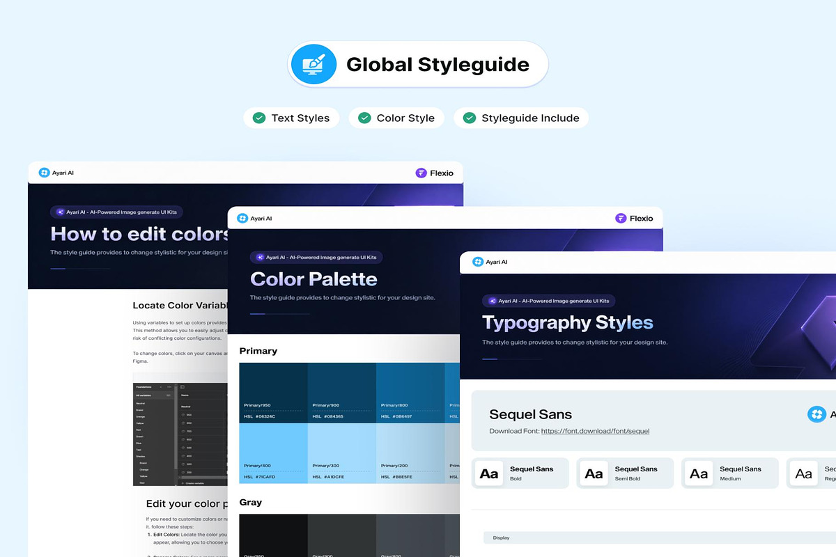 AI-Powered Image Generate UI kits, an UI Kit Template by Lumina_ui_ux202 (Photo 2 of 7)