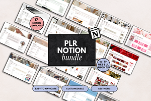 PLR Notion Templates Bundle Resell