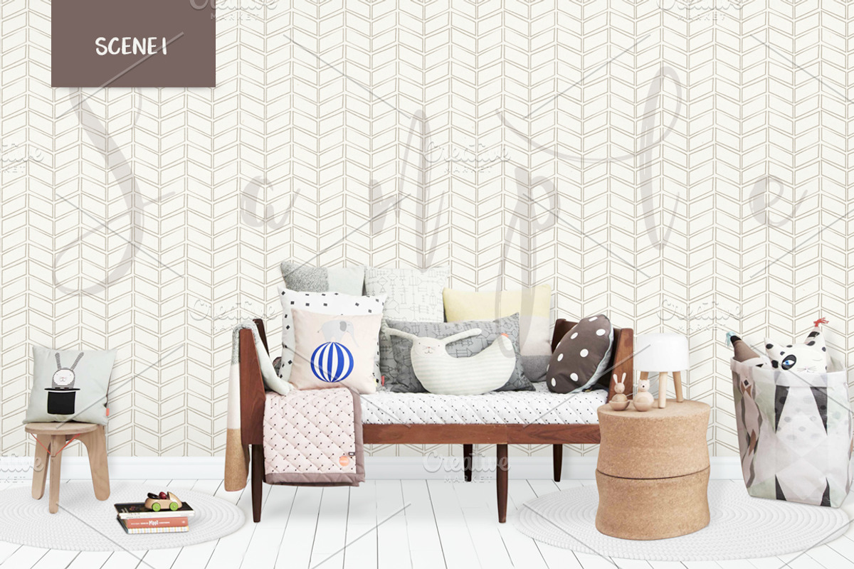 Kids Room Wall/Frame Mock Up 1, a Print Template by Whimsicality (Photo 3 of 5)
