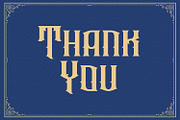 Raizen - Victorian Style Font, a Blackletter Font by StringLabs (Thumbnail 15 of 15)