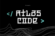 Atlas Code, a Sans Serif Font by Grontype (Thumbnail 1 of 10)