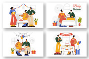 9 Baby Shower Illustration, a Person Illustration by denayunebgt (Thumbnail 2 of 3)