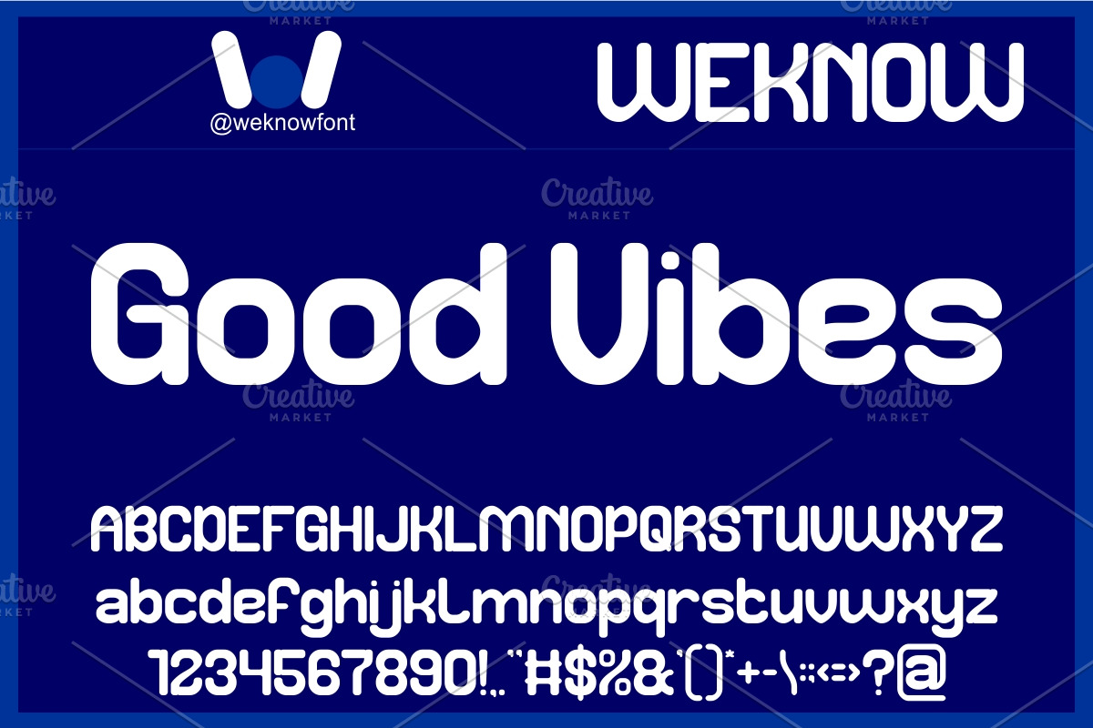 Stay Good font, a Sans Serif Font by weknow (Photo 4 of 8)