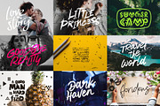 Super Bundle 51 Fonts, a Handwritten Font by chekart (Thumbnail 9 of 10)