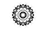 Modern Black and White Mandala Pack, a Decorative Illustration by NJ Himel (Thumbnail 83 of 101)