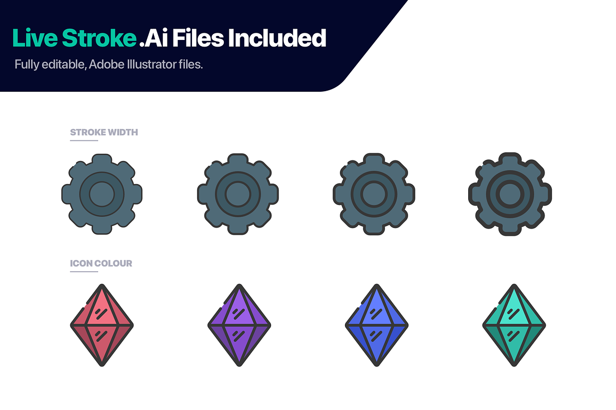 Juicy Icons Soft Fill Bundle, an Outline Icon by Juicy Icons (Photo 3 of 12)