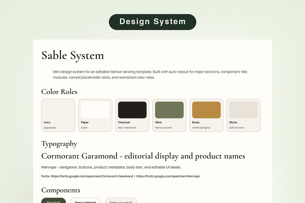 Fruit Delivery Landing Page, an UI Kit Template by Pitchlook.Studio (Photo 2 of 3)