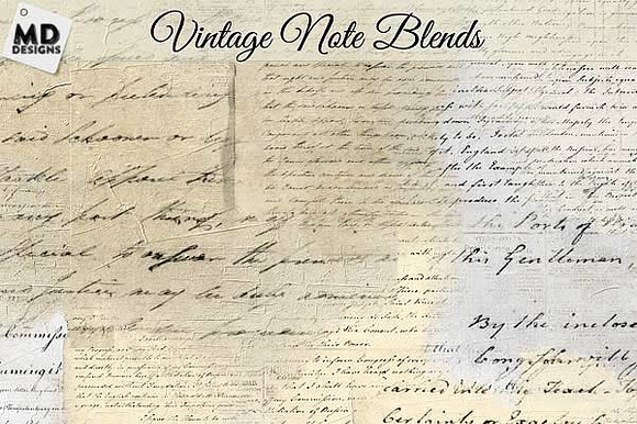 Vintage Script Notes