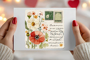 Watercolor Valentine's Clipart, an Illustration by Canvas Craft (Thumbnail 4 of 6)