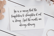 Mountain | Script Font, a Handwritten Font by Scratchones (Thumbnail 5 of 9)