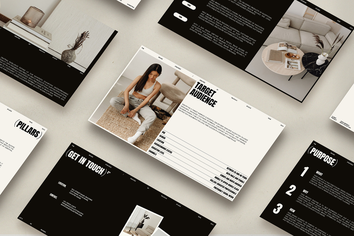 NOLE / Brand Strategy, a Presentation Template by Wildnun Studio (Photo 2 of 16)
