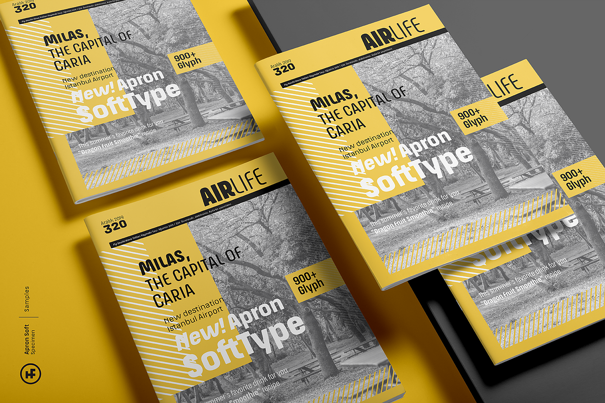 Apron Soft Condensed, a Sans Serif Font by Hurufatfont (Photo 2 of 12)