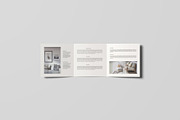 Square Trifold Brochure Mockup, an Advertising Mockup by Lxadesign (Thumbnail 2 of 13)