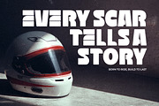 Speed Demon - Bold Retro Racing Type, a Sans Serif Font by Rillatype (Thumbnail 5 of 13)