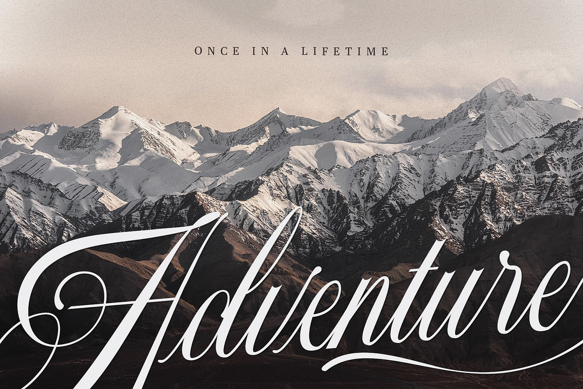 Aventalia Script - Elegant Font, a Script Font by Variatype (Photo 5 of 10)