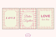 Love Wall Art Printable Set, a Decorative Illustration by Decor Lines (Thumbnail 4 of 10)