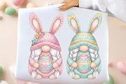 Faux Yarn Easter Bunny Gnome PNG, an Illustration by DreamArtGraphic (Thumbnail 1 of 4)