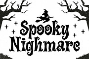 Night Tickle a Horror Playful Font, a Font by Blankids Studio (Thumbnail 3 of 10)