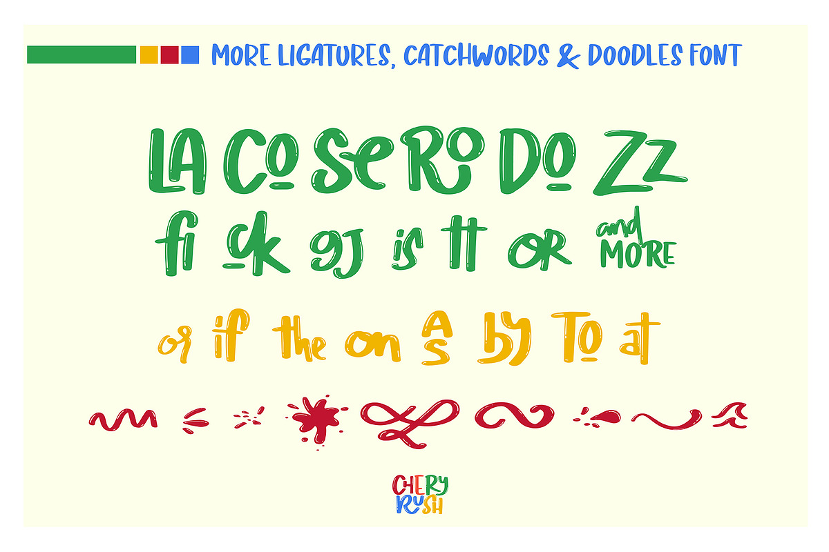 SALE CHERY RUSH: fun display!, a Font by D&K Project (Photo 4 of 10)