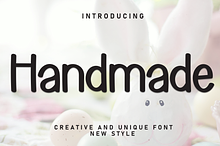 Handmade | Script Font