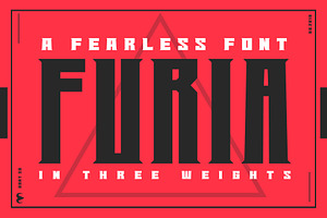 FURIA - A FEARLESS FONT